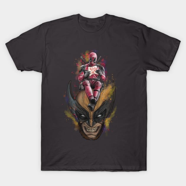 two hero T-Shirt by Paskalamak